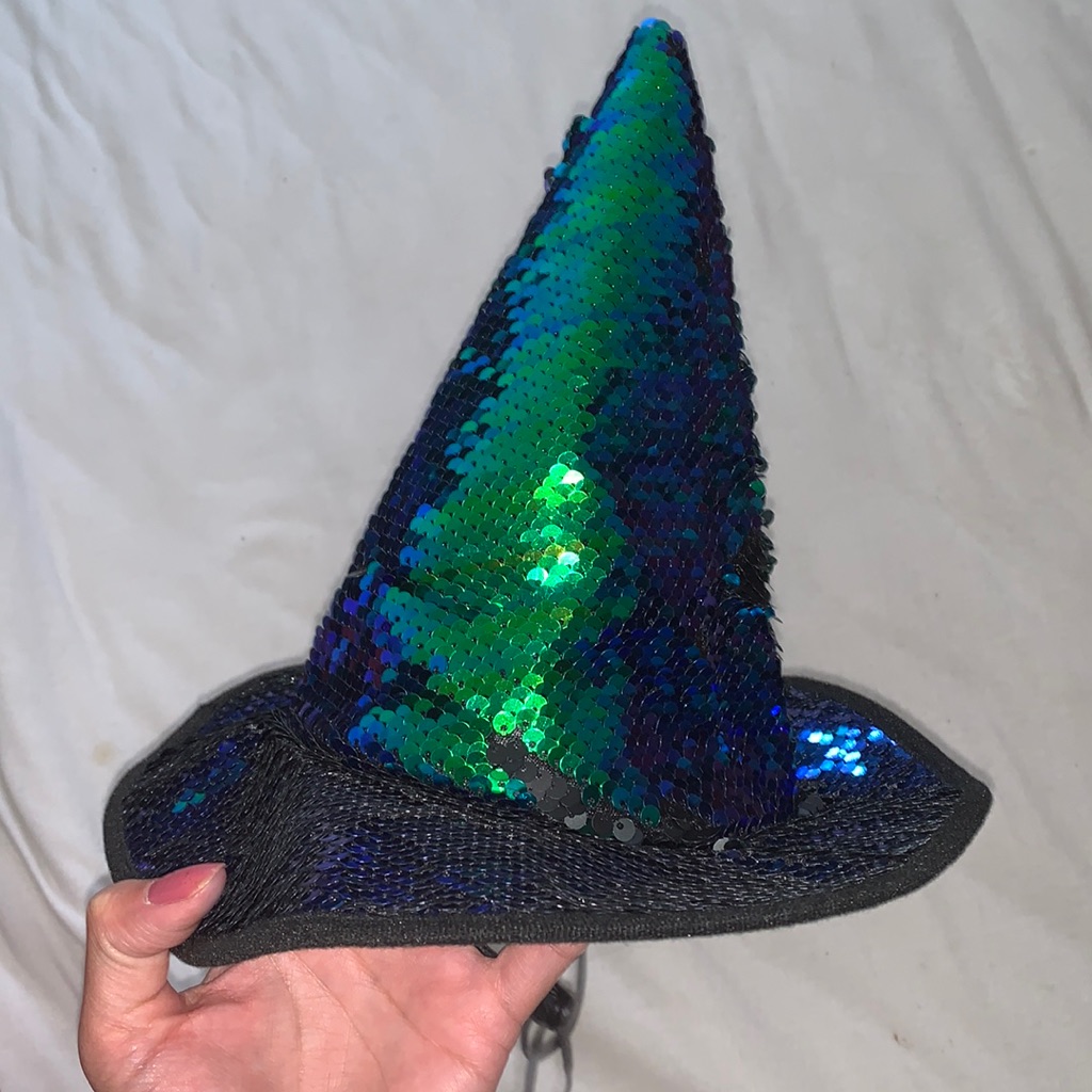 Sequin Witch Hat